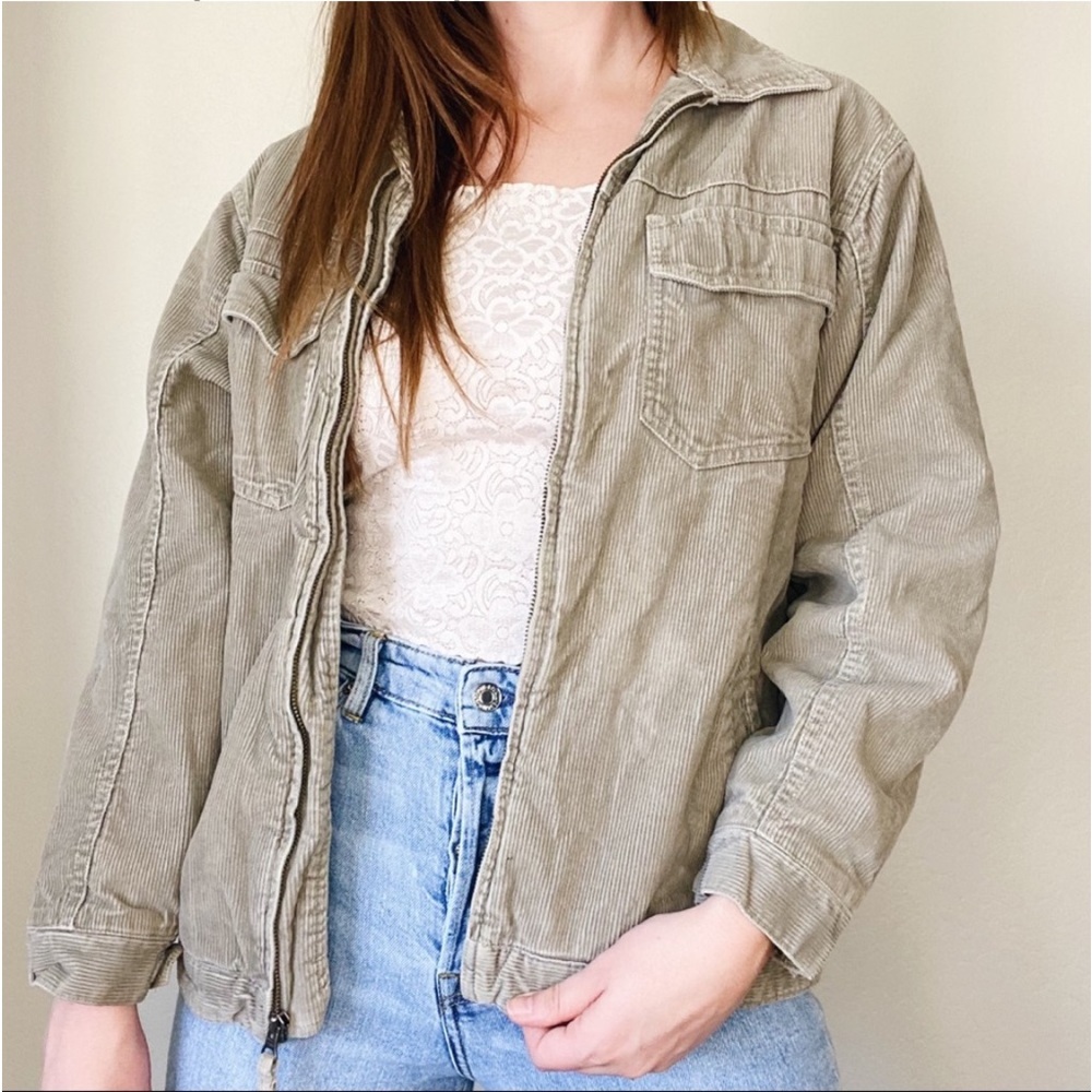 Vintage Y2K Old Navy Corduroy
Sherpa Lined Jacket